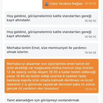 Migros'un Ürünleri Getirmemesi