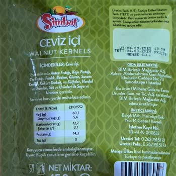 Simbat Cevizde Kurtlu Şok!