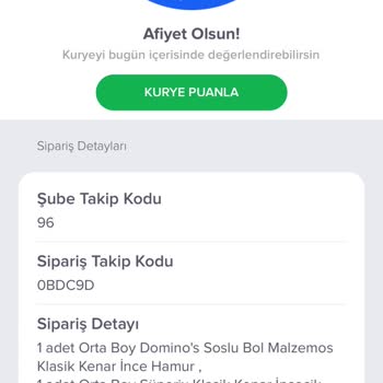 Domino's Pizza Siparişinin Kapıda Denmesine Rağmen Gecikmesi