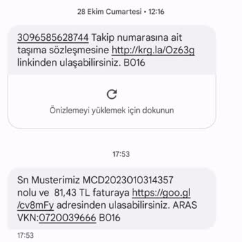Aras Kargo Kırdığınız İçin Teslim Almadığım Kargo