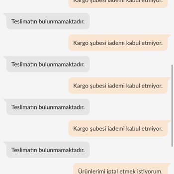 Trendyol PTT İade Kodu Vermiyor
