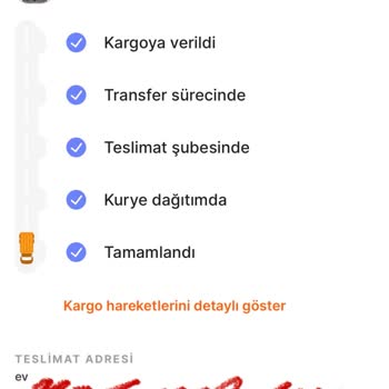 Yurtiçi Kargo Kargomun Adresime Teslim Edilmemesi, Markete Bırakılması