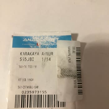 Anadolu Jet Firması Kurulan Valizimin Aynısını Göndersin Mağduruz