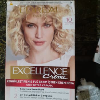 Loreal Paris 10 Numara Açık Sari Boya İçinden Siyah Boya Çıkması
