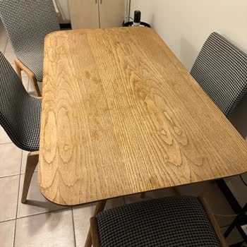 Kelebek Mobilya Natura Masif Masa Lekelenme Problemi