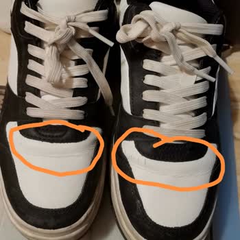 Zara Ayakkabıda Oluşan Çatlaklar.