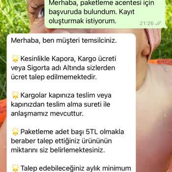 Paketleme Acentesi Kişisel Bilgilerimi Aldı