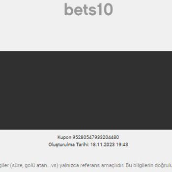 Bets10 Kuponları Sonuçlandırmıyor İnsanları Mağdur Ediyor