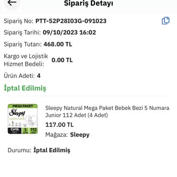 Epttavm'den Alışveriş Yapılına Sipariş Gelmiyor
