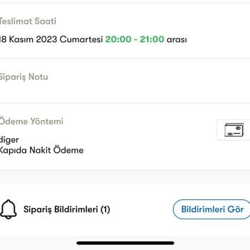 Cepte Şok Siparişim Gelmedi
