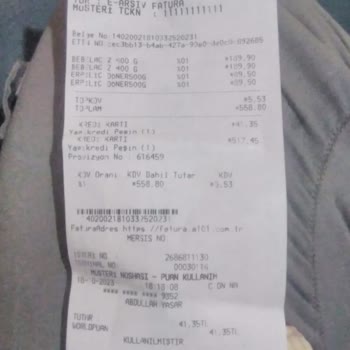A101 Ürünün Etiket Fiyatı İle Kasa Fiyatı Aynı Değil.