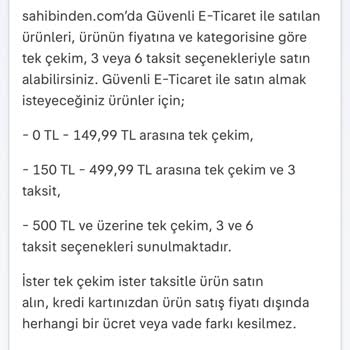 Sahibinden Param Güvende Faiz Ücreti