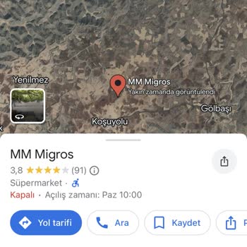 Migros Hatalı Konum Ve Mağduriyet