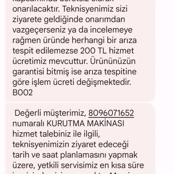 Vestel Kurutma Makinesi Arızasına Asla Çözüm Bulamıyor!