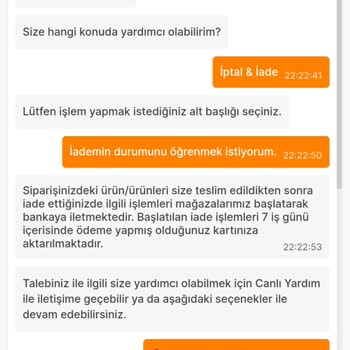 Migros Sanal Market Para İadesi Yapmıyor