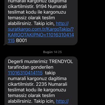 Sürat Kargo'nun Sadece İsmi Sürat