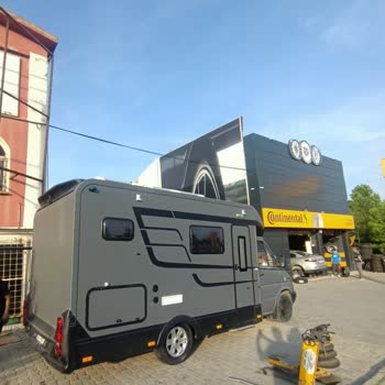 Continental Paramparça Olan Lastik!