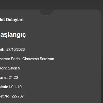 Paribu Cineverse İade Ücretim Yatmadı