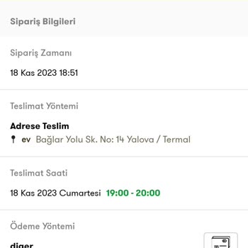Şok Market Siparişimi Getirmedi