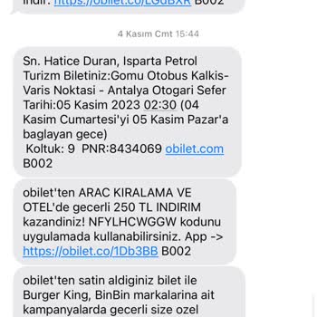 Isparta Petrol Turizm Yolcuyu Almadan Gidiyor.