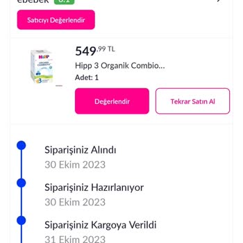 Pazarama Teslim Ya Da Ücret İadesi Yapılamayan Ürün