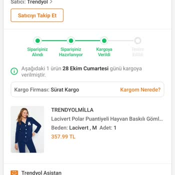 Trendyol Siparişim Ulaşmadı Para İadesi Hala Yapılmadı