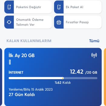 Turkcell Paket İptali Yapmıyor