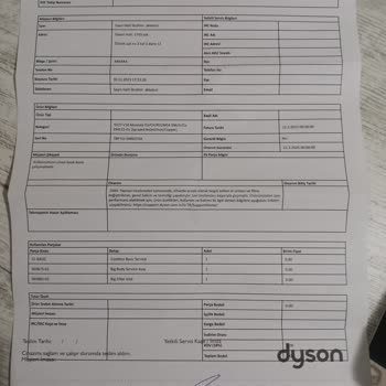 Dyson V10 Absolute Kesinlikle Kronik Sorunlu...