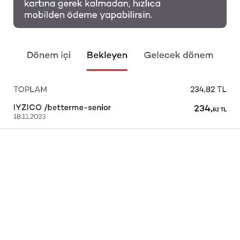 Iyzico Ve Betterme Senior Haksız Çekilen Miktar