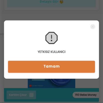 Migros Bebe Money Hata Veriyor