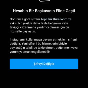Instagram Hesabımdan Takip Ettiklerimi Çıkarttım Giriş Yapamıyorum
