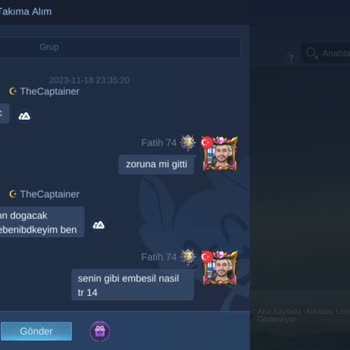 Mobile Legends Mobile Legend Oyun Olumsuz Tavır Ve Oyun Sonunda Küfür Ediyor