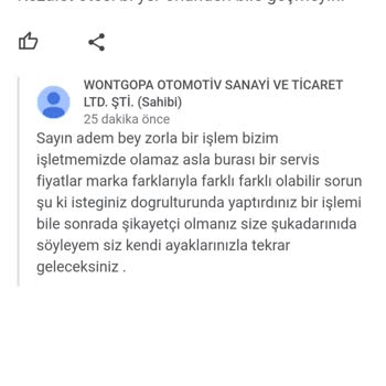 RKS Motor RKS Rs3 Pro Gaz Kolu Servis Pahalılığı