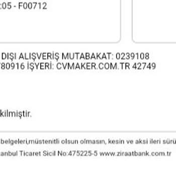 Cvmaker.com.tr Habersiz Para Çekiliyor