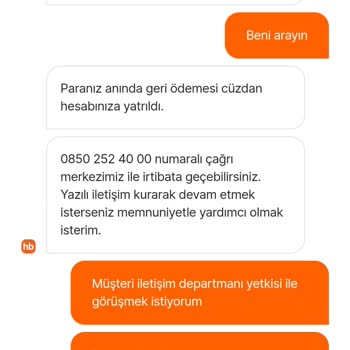 Hepsiburada Usulsüz İptal İade