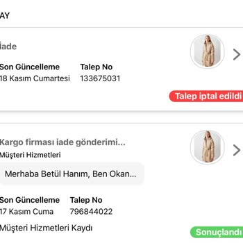 Hepsiburada Talebimi İptal Ettiler Kafalarına Göre