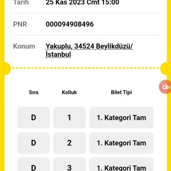 Biletinial.com Biletini Alda Biletim Gözükmüyor