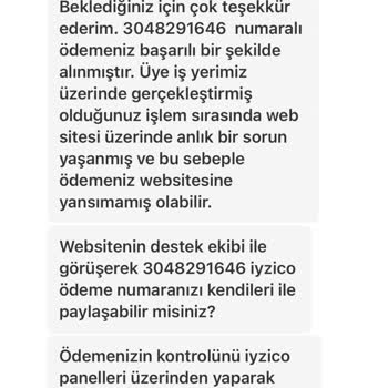 Dyson Sipariş Onayı Verilmemesi