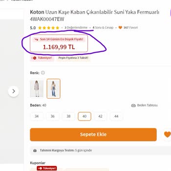 Koton Markasının Yaptığı Haksızlık! Artık Bu Markaya Güvenmiyorum!