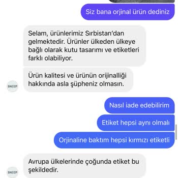 Sneep Tr Yüksek Fiyat, Düşük Kalite!