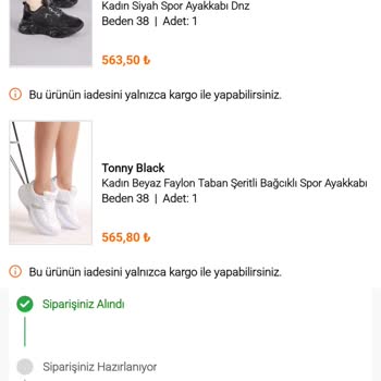 FLO Ayakkabı Sipariş Kargoya Verilmedi