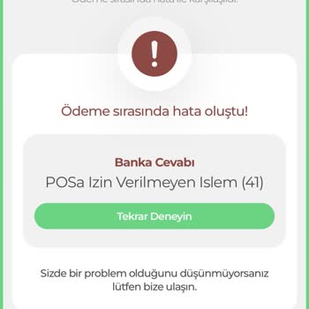 Bubilet Mobil Uygulama Sıkıntısı