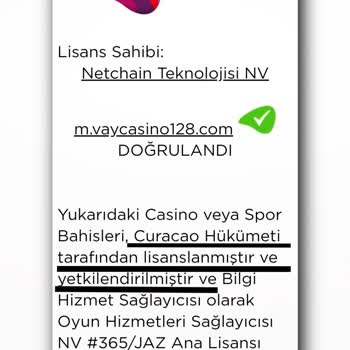 Vaycasino Sahte Lisans Curacao Ait Bir Lisans Yoktur