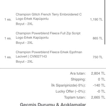 Champion Türkiye Distribütörü Tarafından Mağdur Edildim