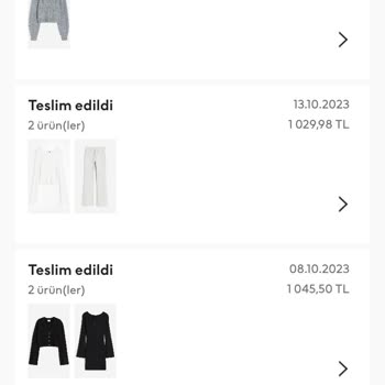 H&M Oluşturulmayan Siparişe İlişkin Para İadesi Sorunu