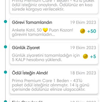 Prima Klübü Puan Sorunu Ve Ödül Yüklememesi