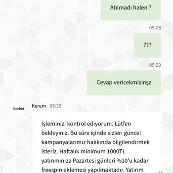 Tipobet Bahis Sitesinde Yaşanan Sorun Ve Müşteri Hizmetleri İletişimi