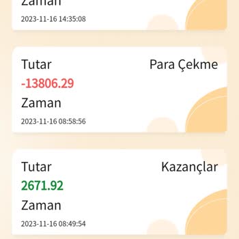 Amazonda Birikmiş Paralarımı Almak