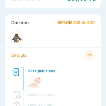 ebebek 20 Gündür Kargoya Verilmeyen Mont