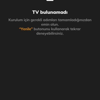 Problems with Vestel 65-Inch TV App